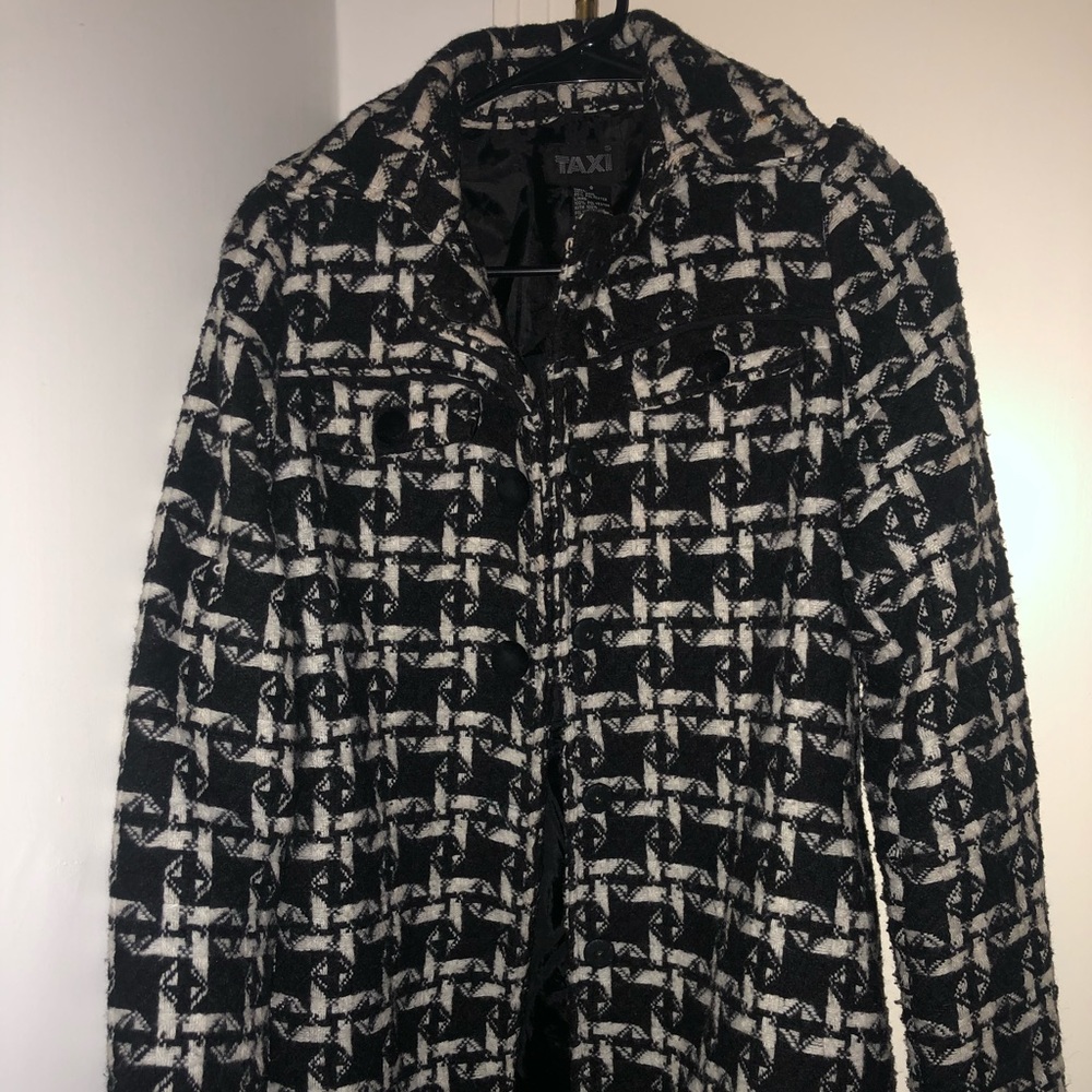 Houndstooth Peacoat